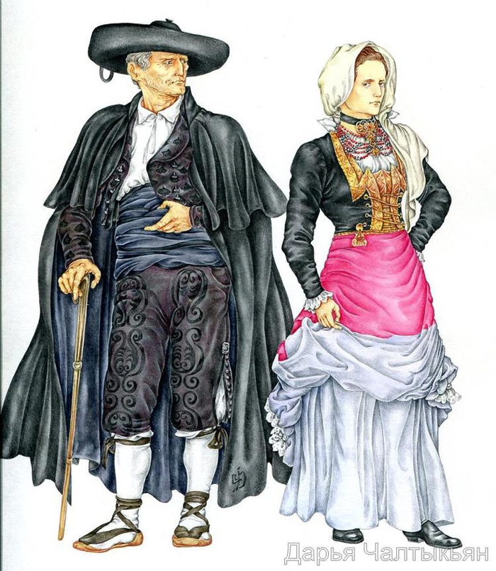 Испанец и басконка