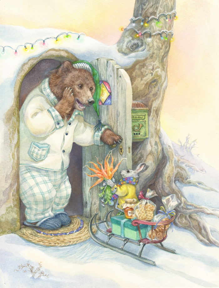 Заяц-смельчак)