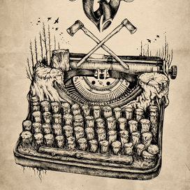 Wonderwood typewriter