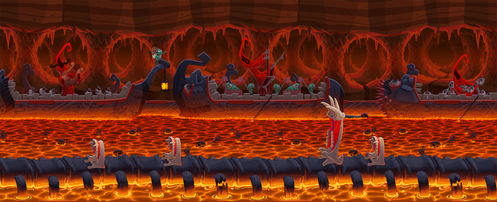 Подземная локация для игры Sheep happens