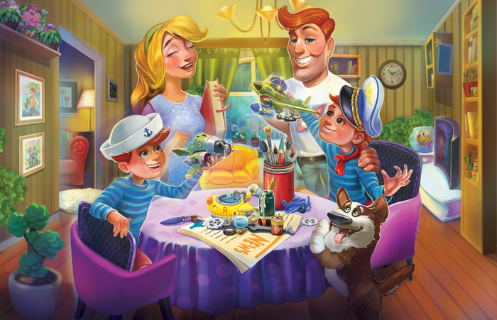 Иллюстрация для детской книги