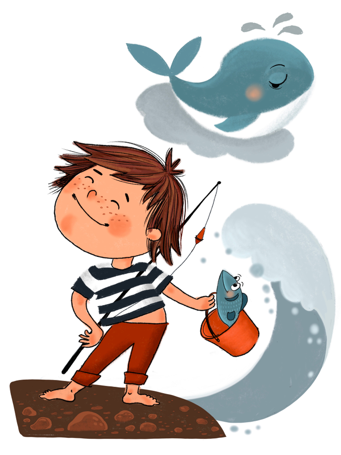 Кит. Мечта о большой рыбе.