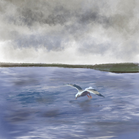 Озеро в посмертный день