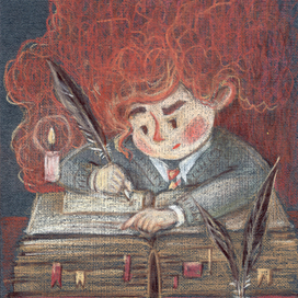 Серия иллюстраций по вселенной Гарри Поттера