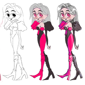 Поэтапное рисование