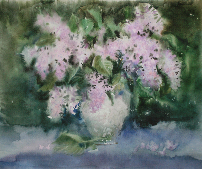 Этюд сирени