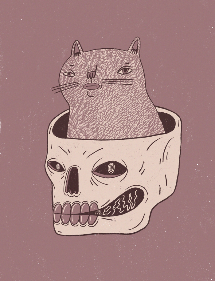 В черепной коробке