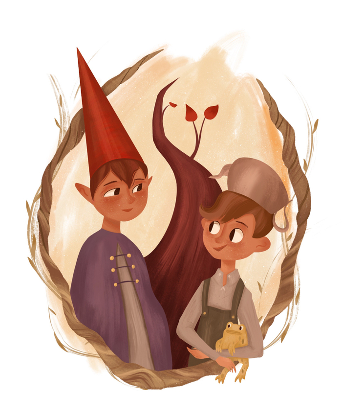Over the garden wall
