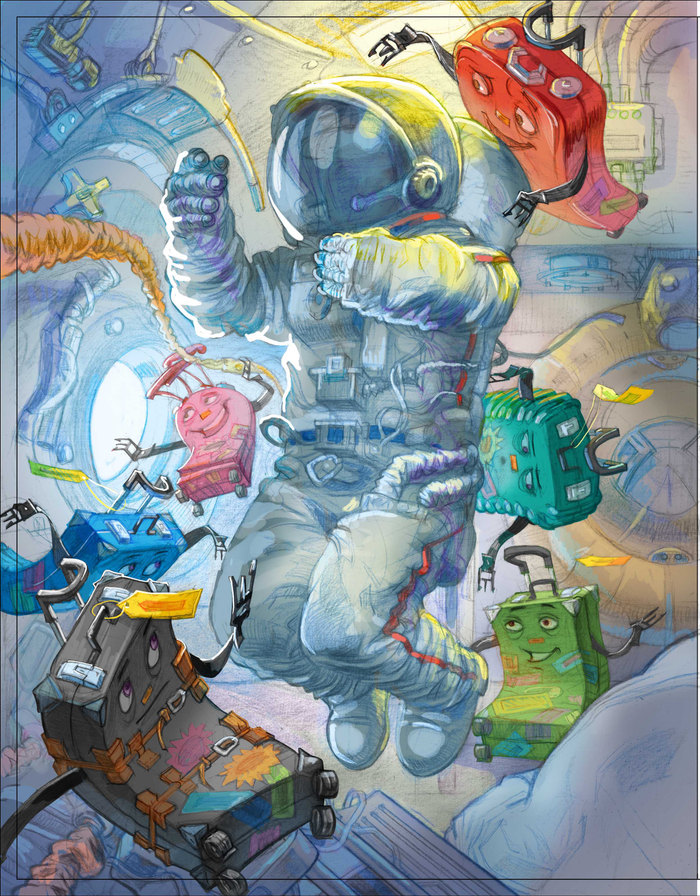 Приключения Чемоданов в Космосе.