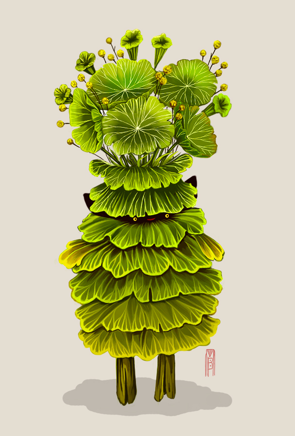 Монстр-зелёнолист