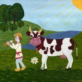 иллюстрация к детскому стишку