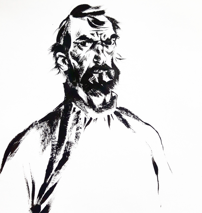 Этюд мужика