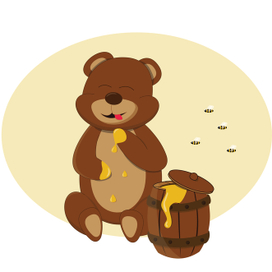 Мишка сладкоежка