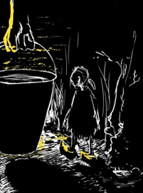 Козетта. Гюго. иллюстрации.