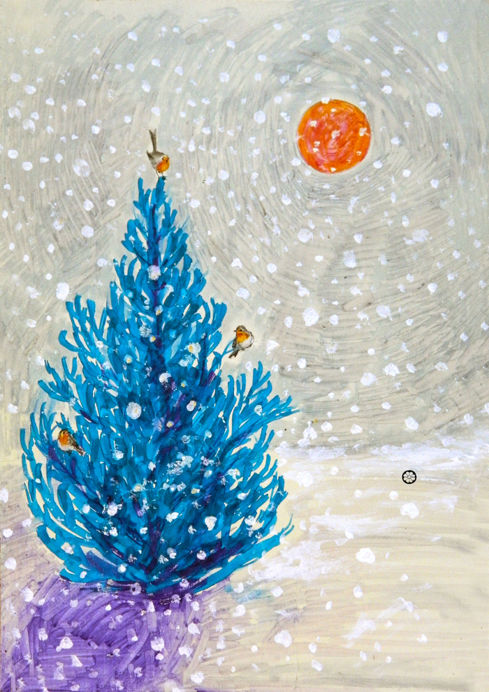 "Зимнее солнышко".