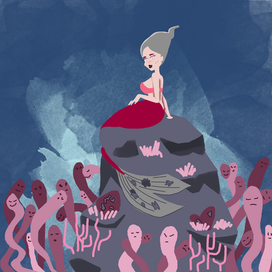 Иллюстрация к русалочке 