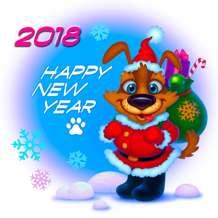 Новогодняя открытка