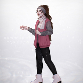 Девушка на льду