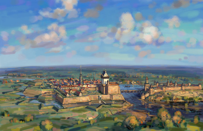 Нарва в 1700-х годах