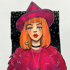 портрет ведьма