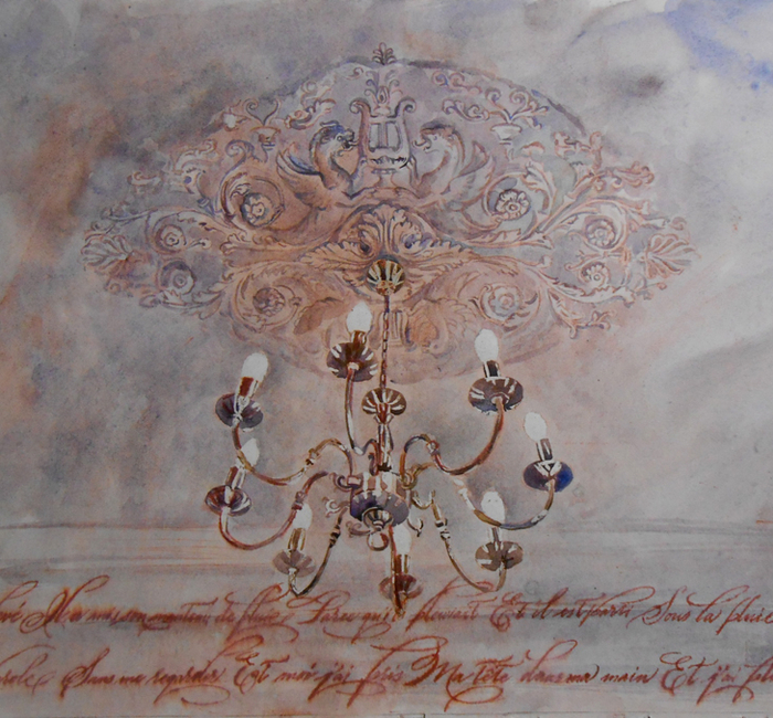 этюд. Лепнина