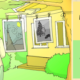 зарисовка для презентации e-bay