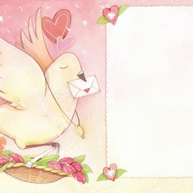 Для письма с предложением руки и сердца