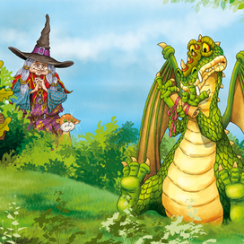 принцесса и дракон