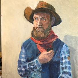 Портрет мужчины в шляпе