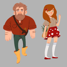 Персонажи для детской книги