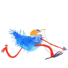 Погоня на страусах!