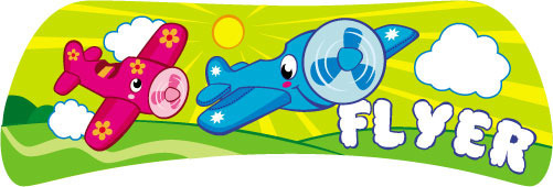 Наклейка на детский велосипед