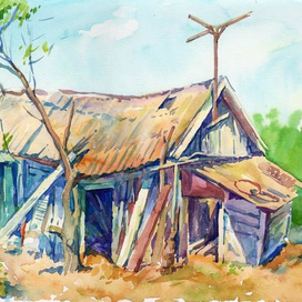 Старый сарай (Дядьковская)