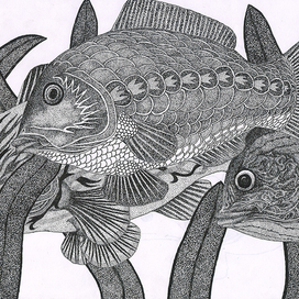 Авторская переработка рыбы-) "Три карася"