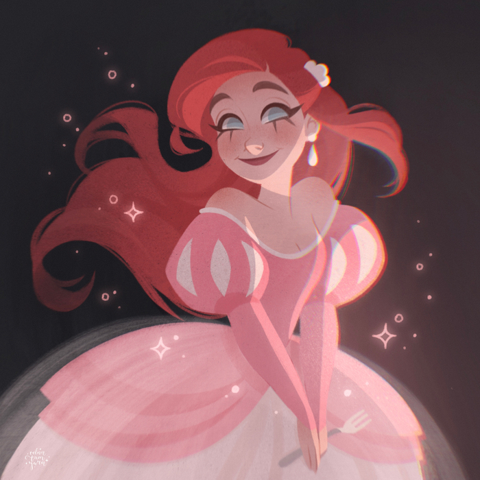 Принцесса Ариэль | Фанарт