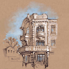 Здание "Пассажа" в Одессе