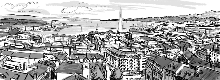 городской ландшафт