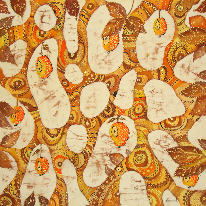 Ветви яблони