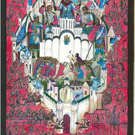 "Набег татар"иллюстрация к "Истории государства Российского" Н.М.Карамзина