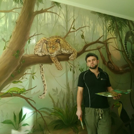  ( Джунгли ) детская комната 