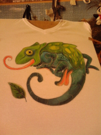 доисторический хамелеон)