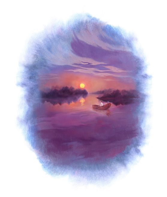 Уж меркнул день