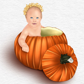 Детский портрет