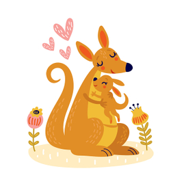 Мама кенгуру