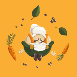 Бренд-персонаж пельмень 