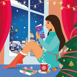 Дизайн открытки баннера для поздравления