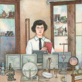 Иллюстрация для книги «Девочки,прославившие Россию»