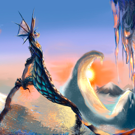 Ледяной дракон