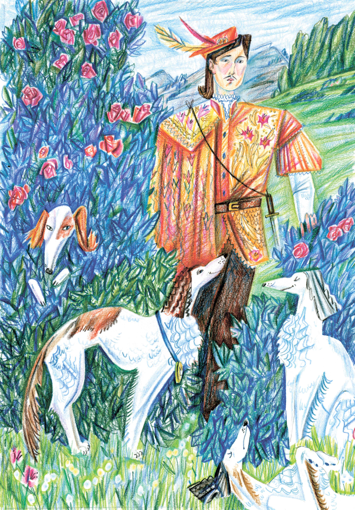 принц и собачки. "дикие лебеди"