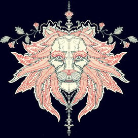 Лев(paint-редактор на Samsung че-то там)